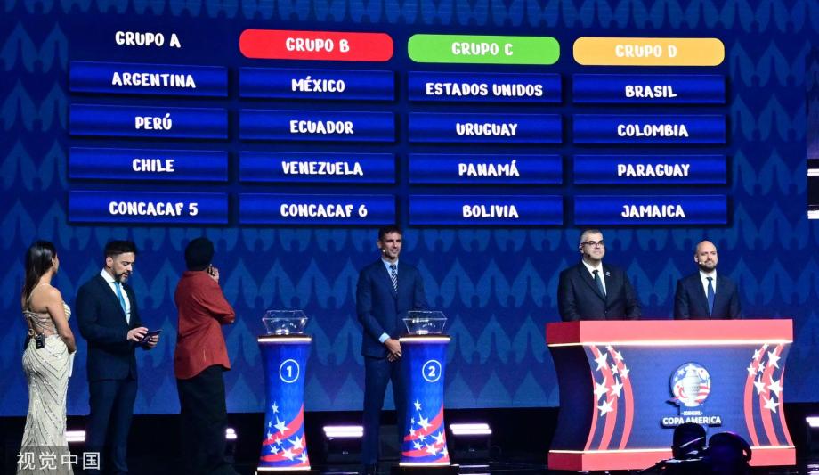 智利、巴拿马、委内瑞拉、巴拉圭落位第三档